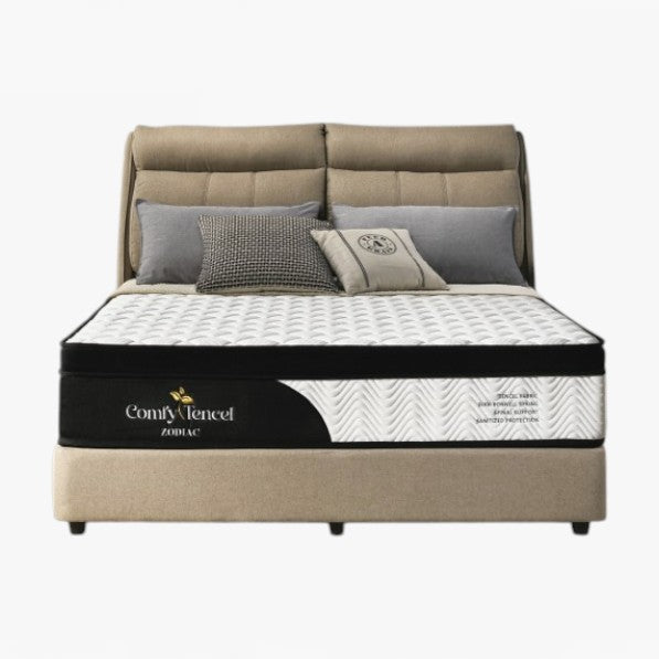 Zodiac Pocketed Spring Mattress - Comfy Tencel