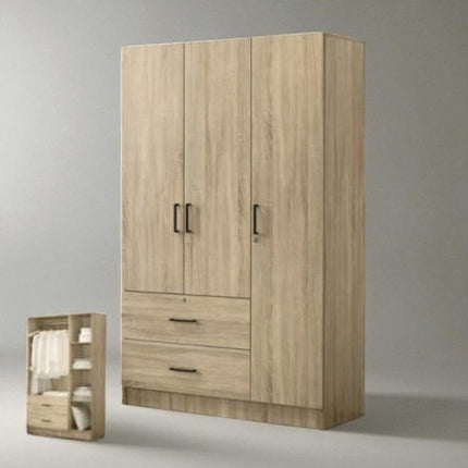 Heyon 3 Door Wardrobe