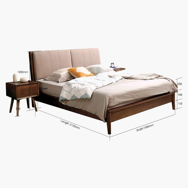 Aarushi Wooden Bedframe