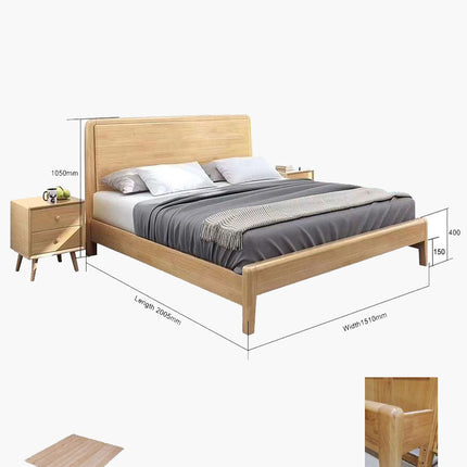 Ahazun Wooden Bedframe