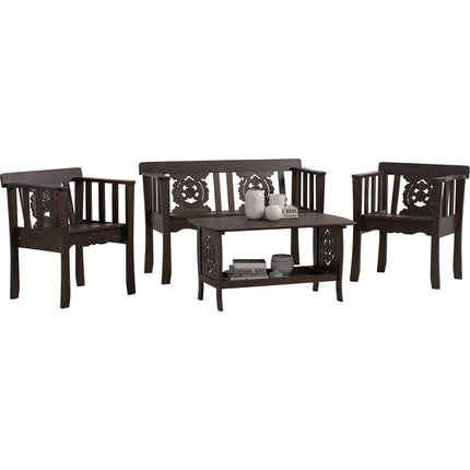 Dacia Wooden Sofa Set