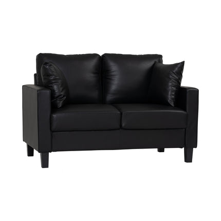 ETAREX 2 SEATER SOFA BLACK