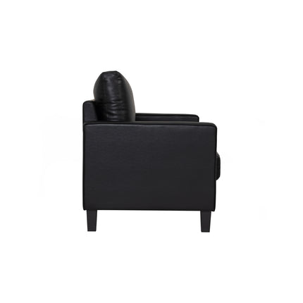 ETAREX 2 SEATER SOFA BLACK