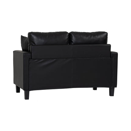 ETAREX 2 SEATER SOFA BLACK