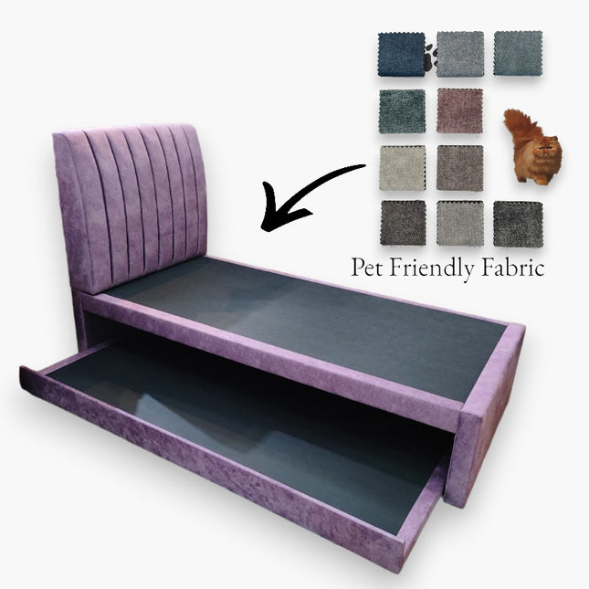Baris Pull Out Bed-Pet Friendly Fabric