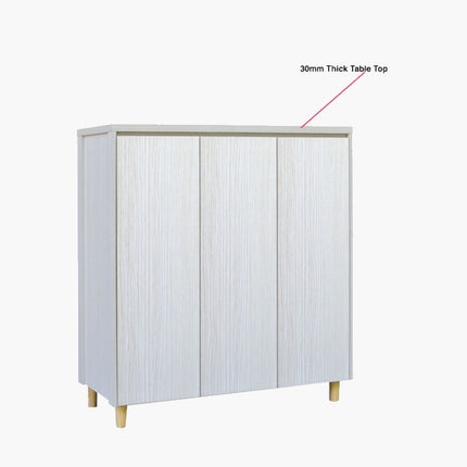 Desha Shoe Cabinet – 3 Door