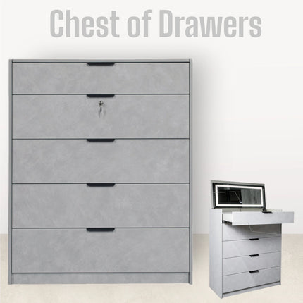 Keaton Solid Plywood Chest of Drawers
