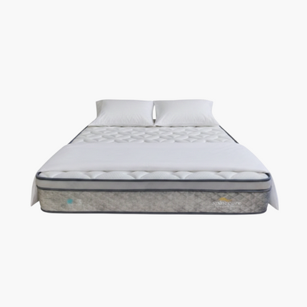 Sleep Zone – Spine Cure Pocketed Spring Mattress with Free Bedframe
