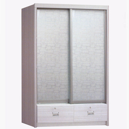 Zane Wardrobe – Whitewash