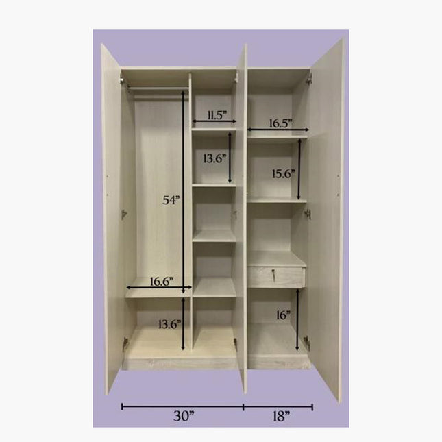 Meave Open Door Wardrobe – 7