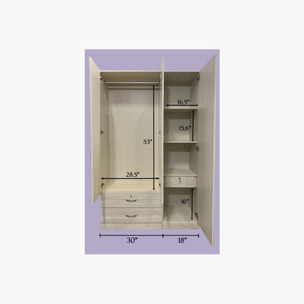 Meave Open Door Wardrobe – 3