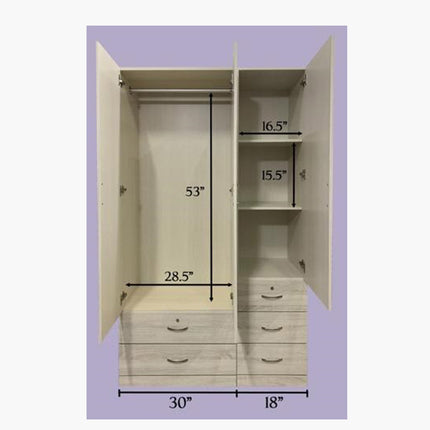 Meave Open Door Wardrobe – 5
