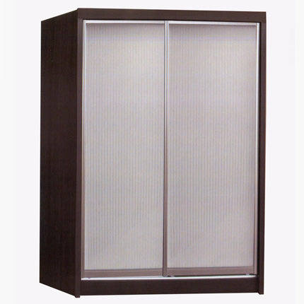 Zack Sliding Door Wardrobe -Walnut