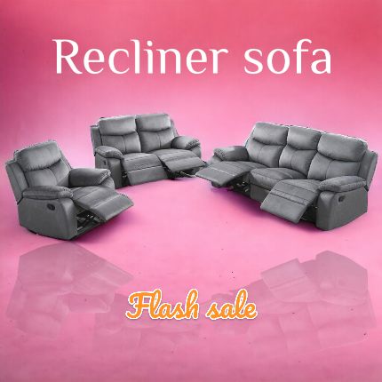 Fthiyo Recliner Sofa (Full Set)