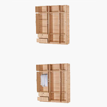 Zyna Open Door Wardrobe