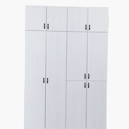 Mahariz 10D Wardrobe – Whitewash
