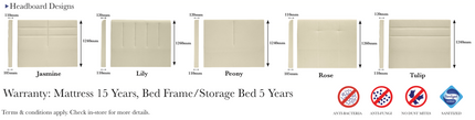 ASHLEY ISLAND MATTRESS+STORAGE BED BUNDLE DEAL