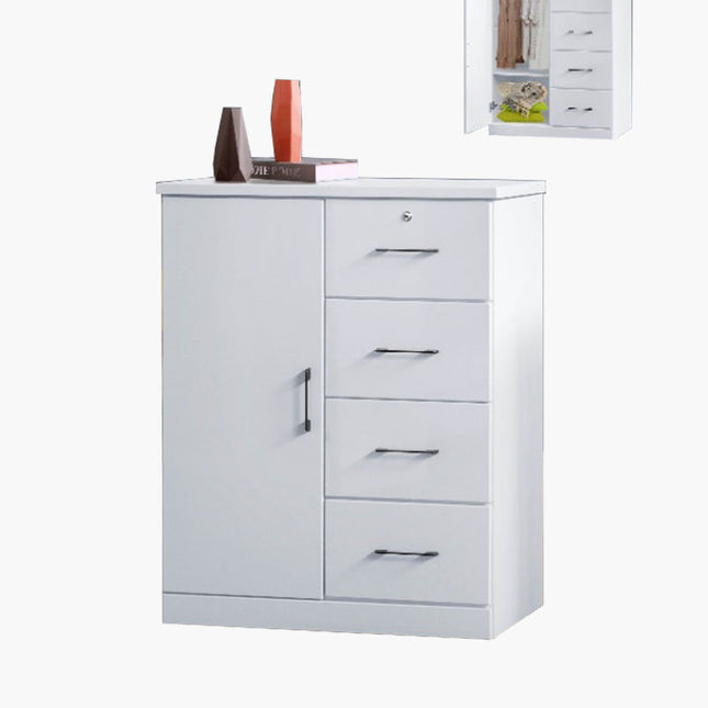 Patton White Chest of Drawer