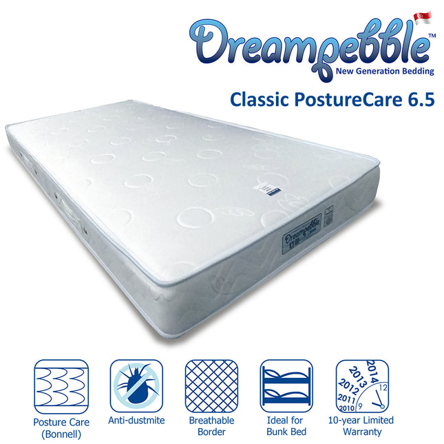 Dreampebble Classic PostureCare 6.5" Mattress
