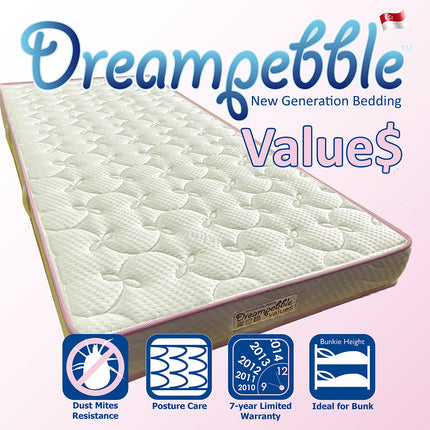 Dreampebble Values5 Bonnell Spring Mattress Singapore