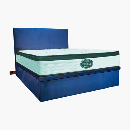 Vila Velvet fabric Storage bedfame