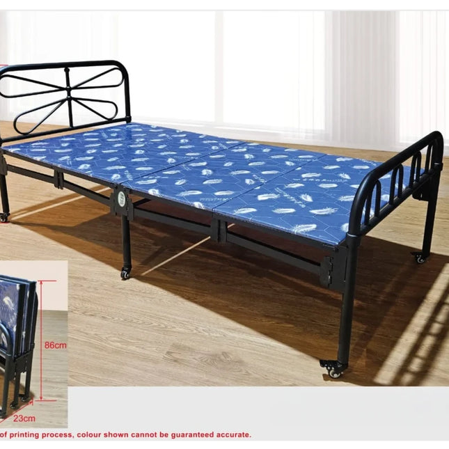 Metal Folding Bedframe-Single