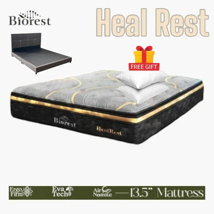Bio-Heal Rest Mattress 13.5″-Package SS04