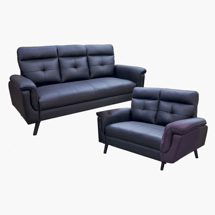 Davina sofa Set – HALF LEATHER