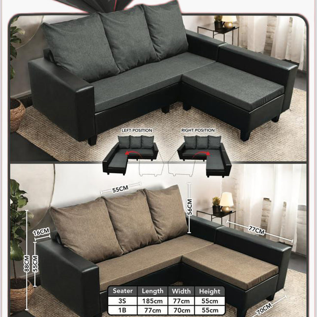 Regis Sofa Set