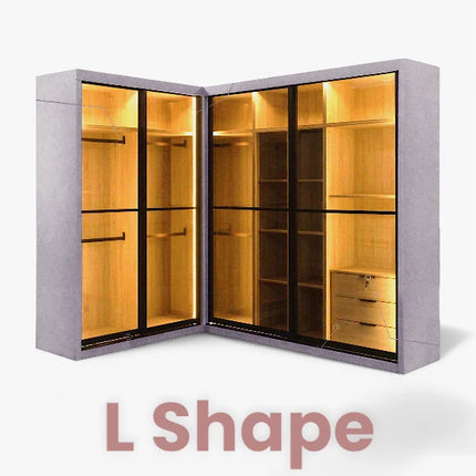 L Shape Wardrobe 7ftx9ft