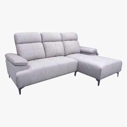 Enduran L-Shape Push Back Sofa – Pet Friendly Fabric