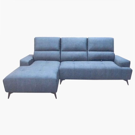 Behani L-Shape Push Back Sofa – Pet Friendly Fabric