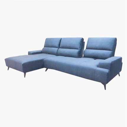 Behani L-Shape Push Back Sofa – Pet Friendly Fabric