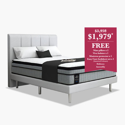 Ortho Crest Mattress And Bed Frame Bundle Deal