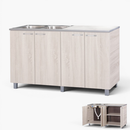 Simita Kitchen Cabinet with Sink