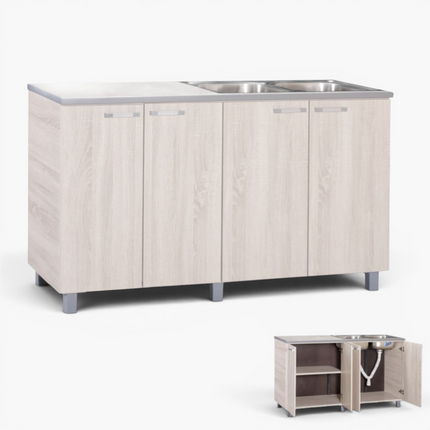 Simita Kitchen Cabinet with Sink