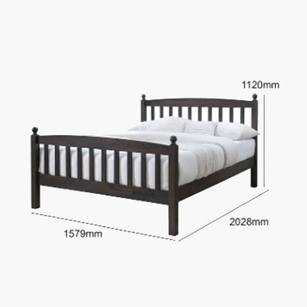 Hugo Wooden Bed – Queen
