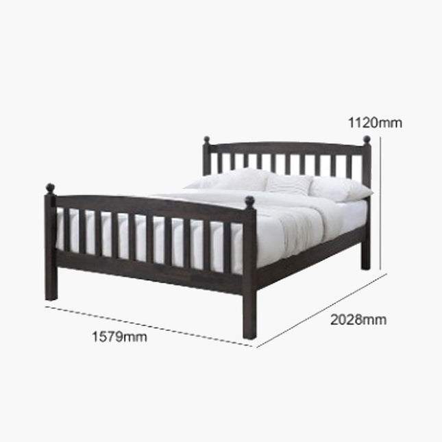Hugo Wooden Bed – Queen