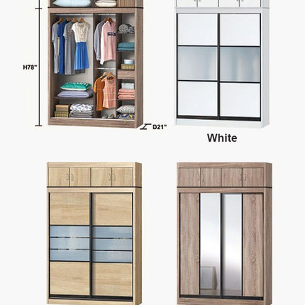Reno 5 Wardrobe With Top Open