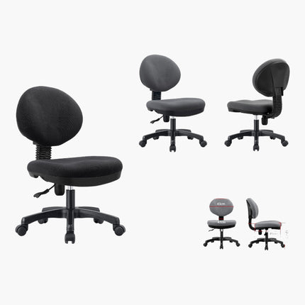 Amani Armless Compact Study and Office Chair Singapore