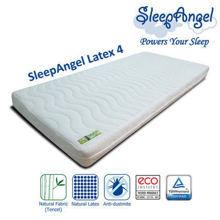 SleepAngel Latex 4 — Sleep Naturally, Sleep Better