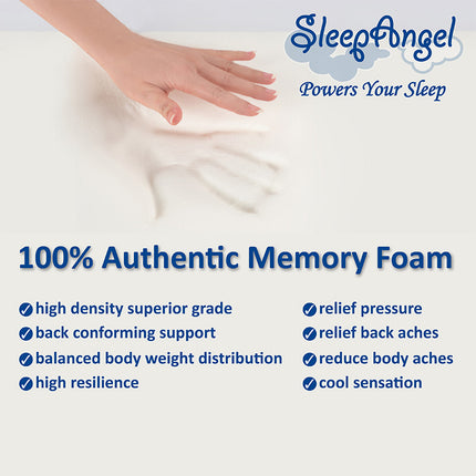 SleepAngel Premium Memory Foam Mattress