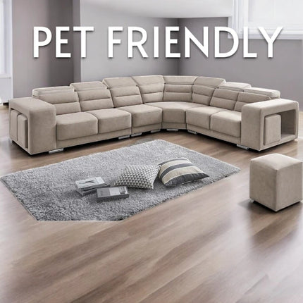Bevon Corner Sofa – Pet Friendly Fabric