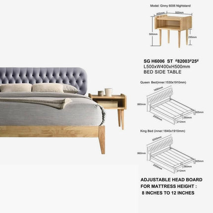 Penzon Wooden Bedframe