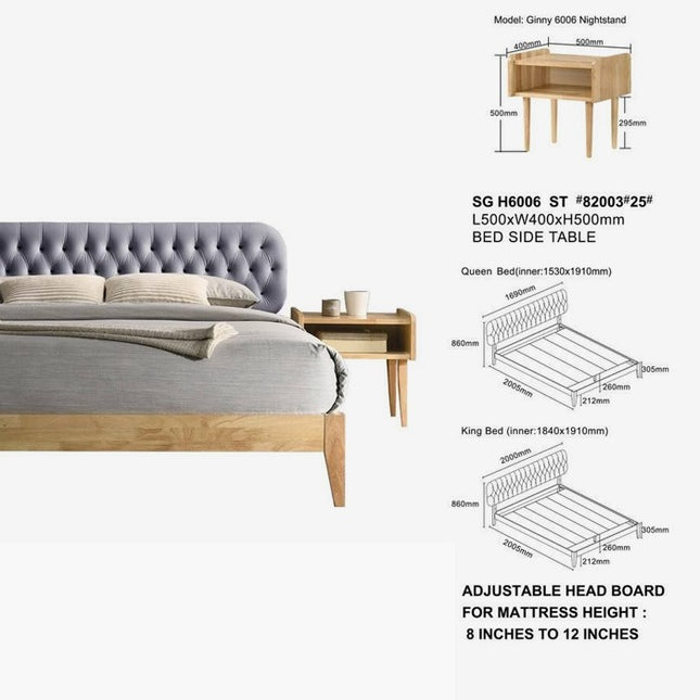 Penzon Wooden Bedframe
