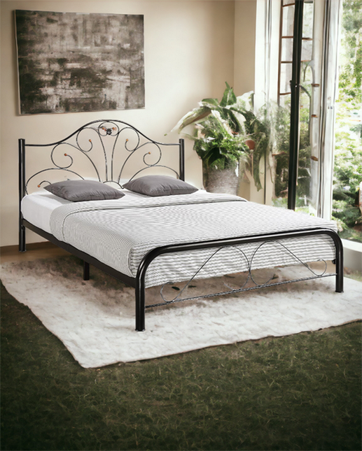 Princess Metal Bedframe – Queen Copper