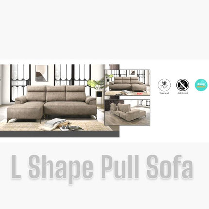 Fenn L Shape Sofa – Pet Friendly Fabric