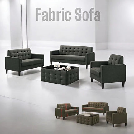 Anion Fabric Sofa Set