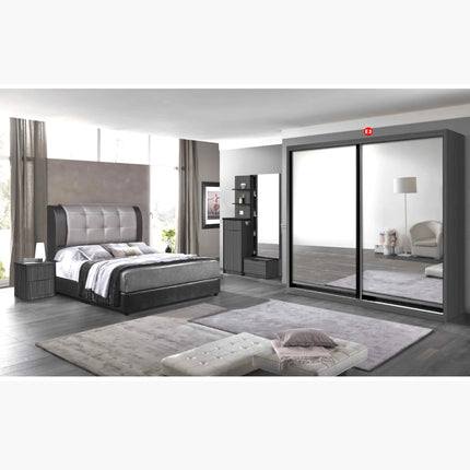 Abika Bedroom Set with Mattress – 3