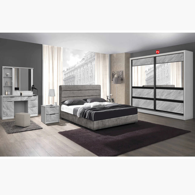 Abika Bedroom Set with Mattress – 2